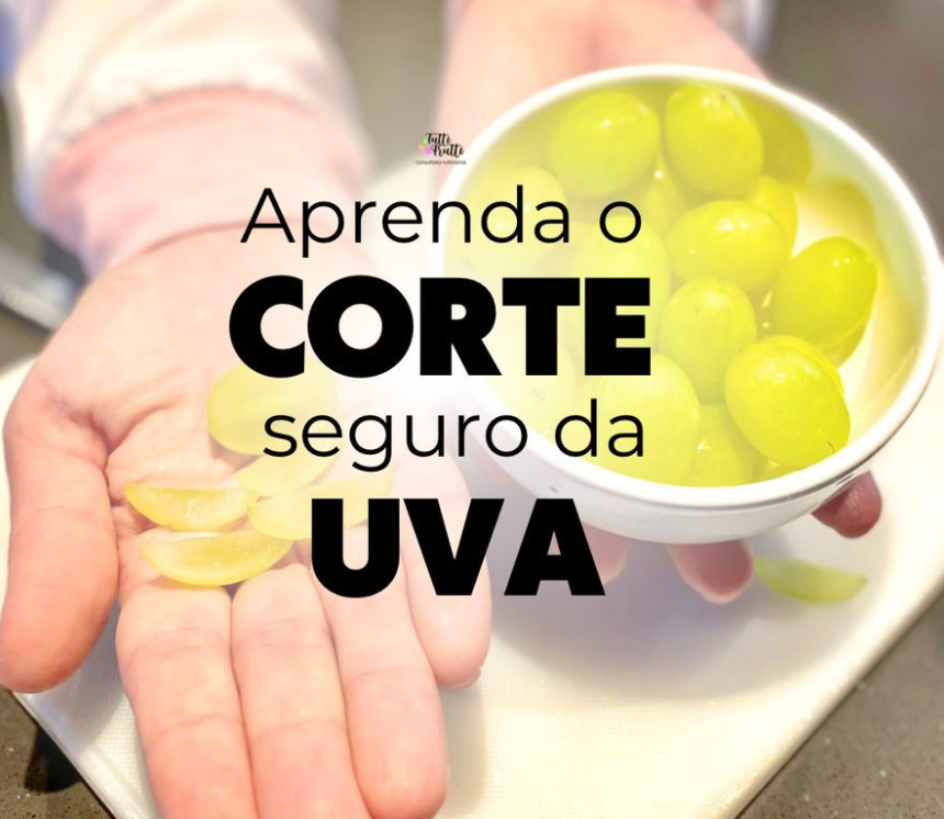 Cortes adequados de frutas e vegetais na introdução alimentar: estratégias seguras para prevenir engasgos no bebê !